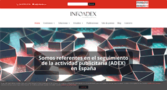 Desktop Screenshot of infoadex.es