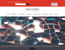 Tablet Screenshot of infoadex.es